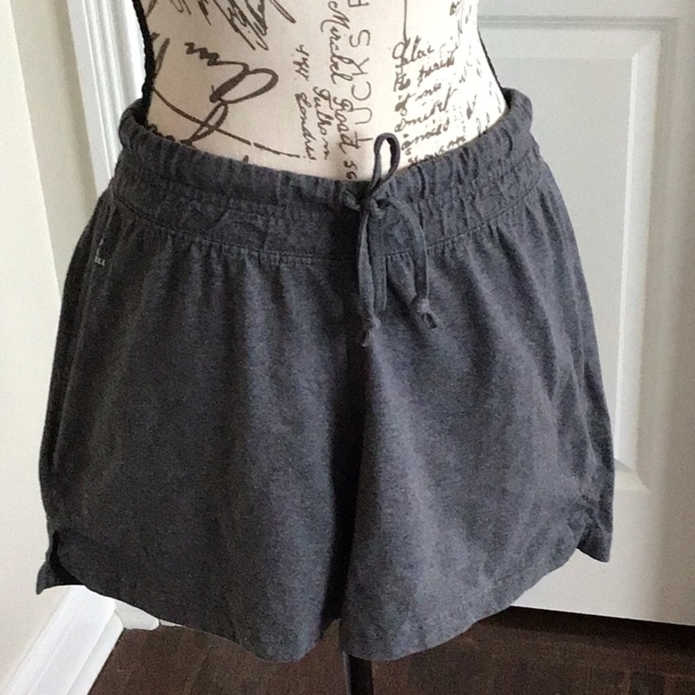 2 for $12 Russell Athletic gray shorts with elastic waist Sz M